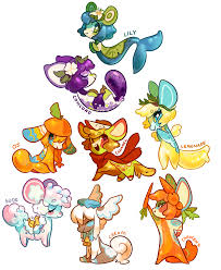 Diplings Adoptable Batch 1 1 8 Open By Kub E On Deviantart Cute Fantasy Creatures Furry Art Creature Drawings