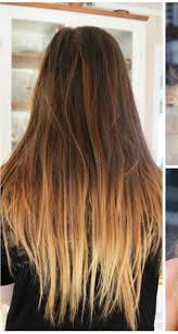 We've rounded up our favorite ideas—take a look here. Brown Hair With Blonde Tips Blonde Tips Hair Styles Ombre Hair