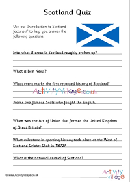 A lot of individuals admittedly had a hard t. Scotland Quiz