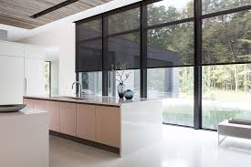 Solar Shade 10 Black Motorized Window Treatment Popular Window Treatments Motorized Window Shades