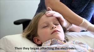 EEG test for seizures in children