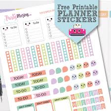30 free printable bullet journal stickers to help organize your bullet journal better ohlade