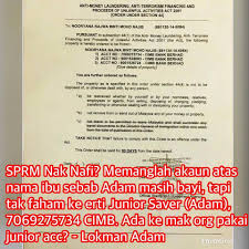 Bekas timbalan perdana menteri itu berkata, beliau dimaklumkan perkara itu semalam dan akaun umno johor juga hampir pasti dibekukan tidak lama lagi. Najwa Najib Bengang Akaun Anak Dibeku Sprm Nafi Lokman Nor Adam Tunjuk Bukti Ameno World