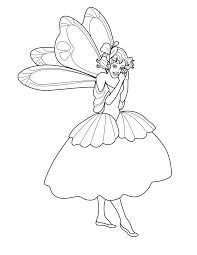 An adorable invoice for the tooth fairy. Free Printable Fairy Coloring Pages For Kids