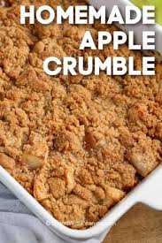 This Easy Recipe For Apple Crumble Brings Fresh Crisp Apples To The Table In Under An Hour Apple Crumble Recipe Apple Crumble Crumble Recipe