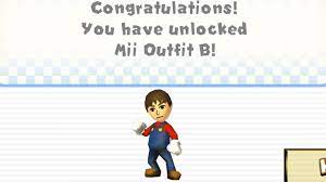 The mii is not permanently saved to your data. How To Unlock Mii Outfit B In Mario Kart Wii Youtube