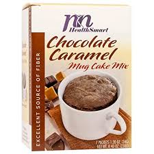 And although it's a lovely cake it isn't worth the 390 calories when i was expecting a 96 calorie cake. Amazon Com Healthsmart High Protein Chocolate Caramel Mug Cake Mix 15g Protein Low Calorie Low Net Carbs Low Fat High Fiber Gluten Free Keto Diet Friendly Ideal Protein Compatible 7 Individual Servings Kitchen