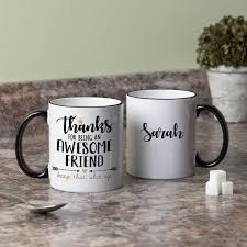 Personalized Thanks Awesome Friend Mug Walmart Com Mugs Friend Mugs Personalized Mugs