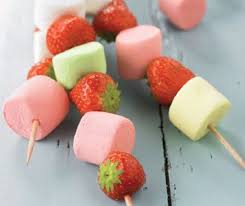 Recette Dessert Brochette