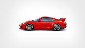 It weighs just 1,418kg in manual guise (1,435kg for the automatic), largely because there's plenty of lightweight carbon fibre body bits. Porsche Gt3 Porsche Ag