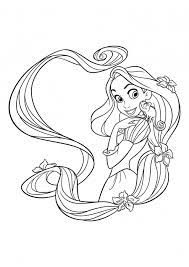 Make a fun coloring book out of family photos wi. Rapunzel And Pascal Coloring Pages Rapunzel Tangled Coloring Pages Colorings Cc