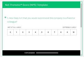 surveymonkey net promoter score survey kiosk scores kiosk