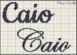 Ponto cruz alfabeto infantil bebês resumo: Nome Ponto Cruz Caio Nomes Em Ponto Cruz Monogramas Em Ponto Cruz Ponto Cruz Elefante