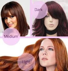 Cinnamon Hair Color Dark Medium Light Shades Chart