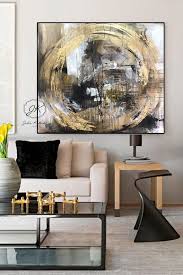 Large Wall Art Gold Leaf Art Abstract Painting Contemporary Etsy Wall Art Gold Leaf Abstract Wall Painting Abstract Art Painting