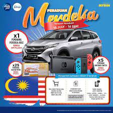 Dengan menyertai peraduan indah water peraduan bayar & menang (peraduan), anda (peserta) telah membaca dan bersetuju untuk menerima terma dan syarat yang tersenarai seperti berikut: Mydin Malaysia Nak Menang Kereta Dengan Mudah Sertai Facebook