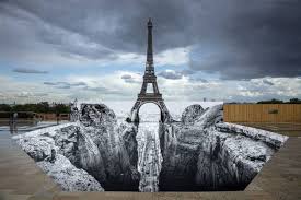 Beat bash the best musical experience ever! A Dizzying Precipice Installed At The Trocadero By The Street Artist Jr