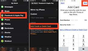 Add card to apple pay. How To Set Up Use Apple Pay On Apple Watch Osxdaily