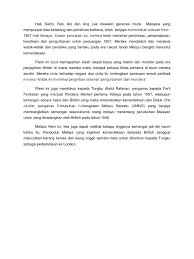 Refleksi Hati Malaya