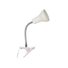 Lampe De Bureau A Pince Moderne Plastique Blanc Commande Inspire Salta Lampe De Bureau Bureau Rose Et Lampe De Chevet