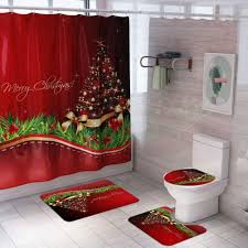 4pcs spa booster seat cushion inflatable for bathtub suction up waterproof. Home Garden Christmas Santa Clause Novelty Festive Bathroom Toilet Seat Cover Decoration New Holiday Seasonal Decor
