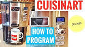 With 25 current models available, there is a cuisinart coffee maker for every coffee enthusiast. Cuisinart Coffee On Demand 12 Cup Programmable Coffeemaker Dcc 3000 Demo Video Youtube