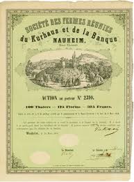 • open an account in app. Hwph Ag Historische Waardepapieren Societe Des Fermes Reunies Du Kurhaus Et De La Banque De Nauheim Hesse Electorale