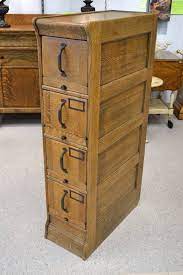 A compact form with an upper utility drawer and lower file drawer offer a wide range of storage possibilities, including room for your legal and. Quarter Sawn Oak Narrow 4 Drawer Filing Cabinet With Metal Handles And Recessed Side Panels Doesn T Hold Legal Si Diy File Cabinet Filing Cabinet Woodworking