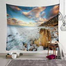 Unlimited print runs and digital impressions. Smaller Beach Scene Tapestry Art Print Wall Hanging 6 37 X 28 Overstock 29639937