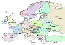 Výsledok vyhľadávania objektu ukrajina na mape. Mapa Evropy Scotland France Budapest