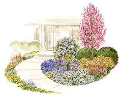 Walk To Front Door Front Yard Garden Garden Planning Front Door Landscaping