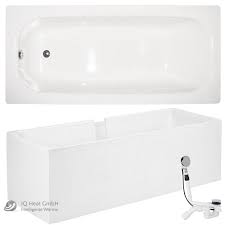 Für viele menschen heute ein unverzichtbares privates wellnessprogramm zur erholung und regeneration. Stahl Badewanne Reni 180 X 80 Weiss Wannentrager Ab Uberlaufgarnitur Emaille Heat Store
