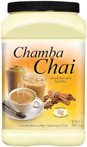 How much caffeine is in a bottle of cafe chai? Amazon Com Chamba Chai Spiced Chai Latte Drink Mix 64 Ounces Chai Teas Grocery Gourmet Food