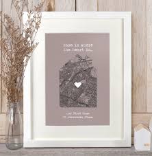 Installing picture frame molding (or shadow box i had also looked at how far the gap was on new houses i had been looking at, in order to get a good. Our First Home Personalised Map Print By Over Over Notonthehighstreet Com
