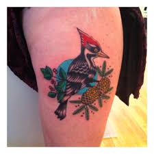 Black Bird With Blue Neck Michigan Http Instagram Com Stuntdoubleelliott Tattoo Woody Woodpecker Matthewlimbers Old School Tattoo Designs Symbolic Tattoos Art Tattoo