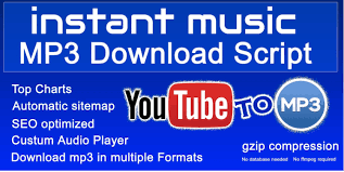 Instant Music Mp3 Script Download Free Themes