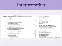 Respondents are asked to rate each item based on four response choices according to the severity of the symptoms, ranging from the absence of a symptom to an intense level, during the past week. Beck S Depression Inventory Bdi Ii Ppt Video Online Download