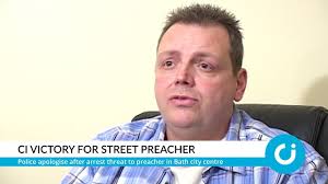CI victory for street preacher