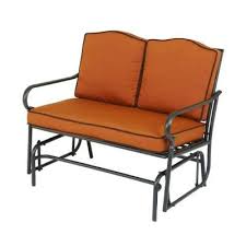 Martha Stewart Living Mallorca Ii Double Glider Bench Lawn Furniture Patio Chairs Lounge Chair Outdoor