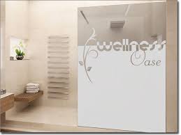 Wellness Oase Sichtschutz Aufkleber Badezimmer Sichtschutzfolie Folie Fur Fenster Fensterfolien