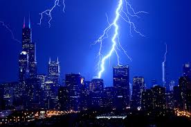 Chicago Lightning Storm