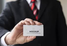 Download Download Close Up Businessman Holding Business Card Mock Up With One Hand For Free Business Card Mock Up Business Man Free Psd