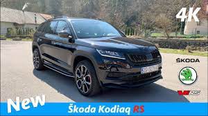 Skoda breaks new ground with vrs treatment for the kodiaq suv. Skoda Kodiaq Rs 2019 Quick Look In 4k Exhaust Sound Youtube