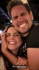 Celebrating her friend Rickard's birthday ❤️