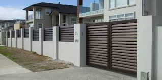 Image Result For Aluminium Sliding Gates Nz House Gate Design Main Entrance Door Design Entrance Gates Design
