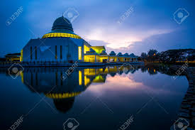 A pair of mwmo stewardship fund grants funded design and construction of raingardens that. Beautiful View Of An Nur Mosque At Petronas Technology University Stock Photo Picture And Royalty Free Image Image 94635816
