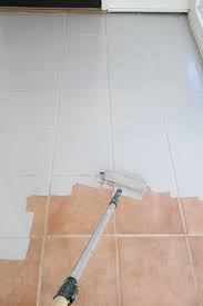 Staining ceramic tile can change the. How To Paint Tile Floor Angela Marie Made