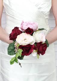 When it comes to wedding flower ideas, you don't have to stick with tradition. 16 Elegant Burgundy And Blush Wedding Bouquet Ideas Weddinginclude