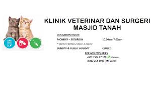 Klinik Veterinar dan Surgeri Masjid Tanah
