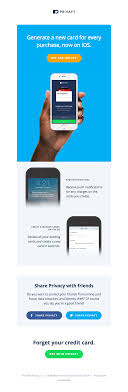 Privacy Com Iphone App Really Good Emails Iphone Apps Email Design Inspiration Email Design